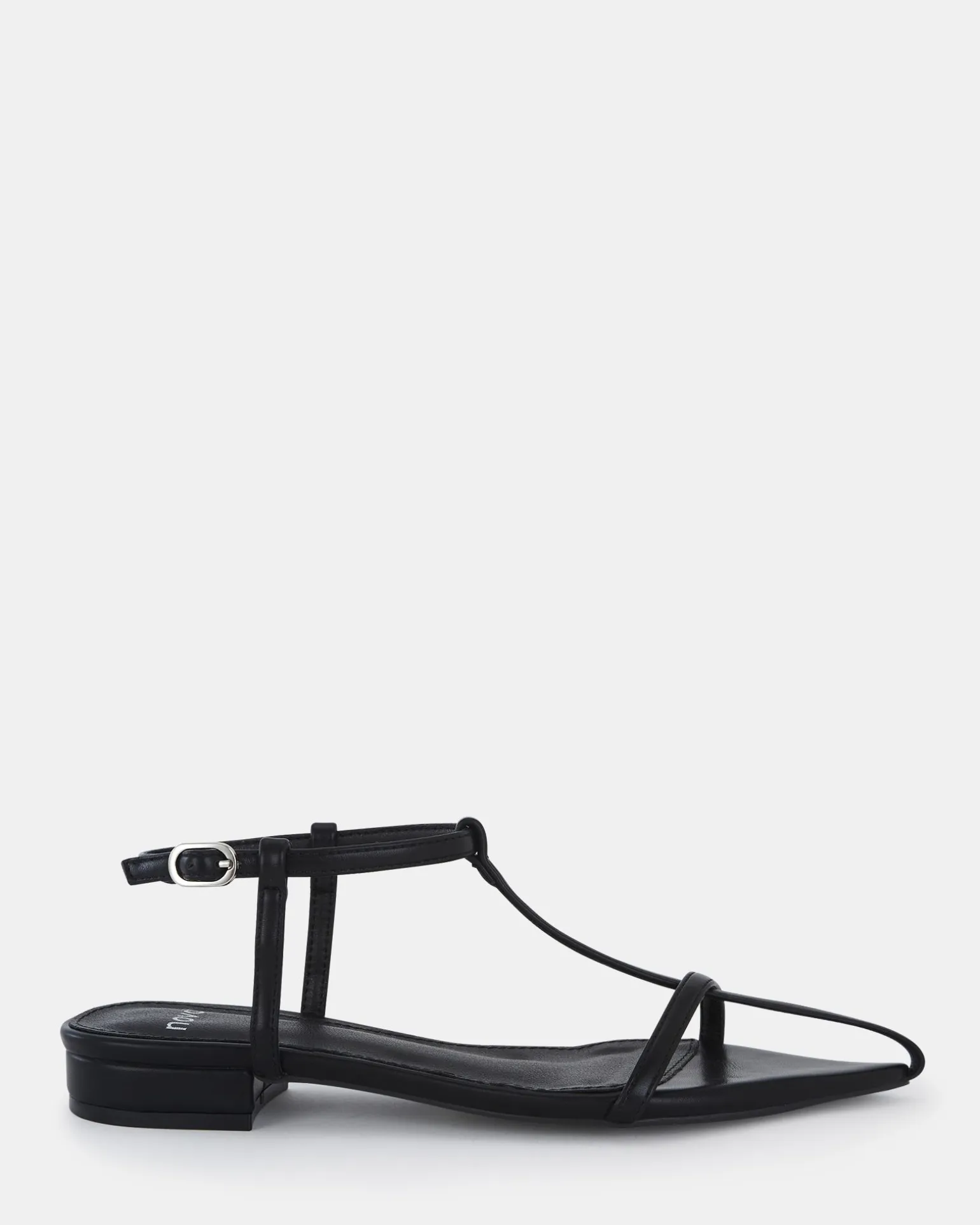 ZACK BLACK Strappy Sandals