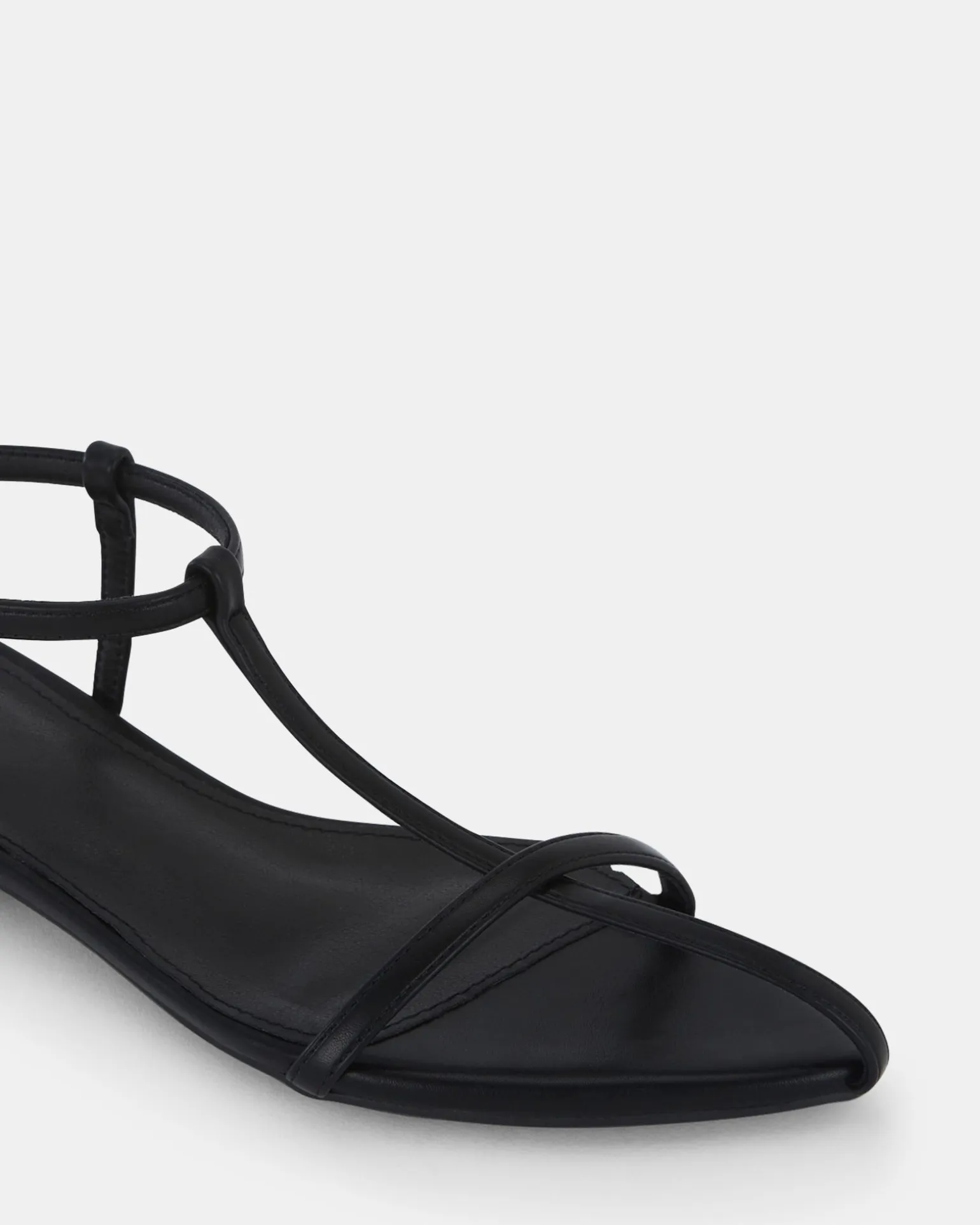 ZACK BLACK Strappy Sandals