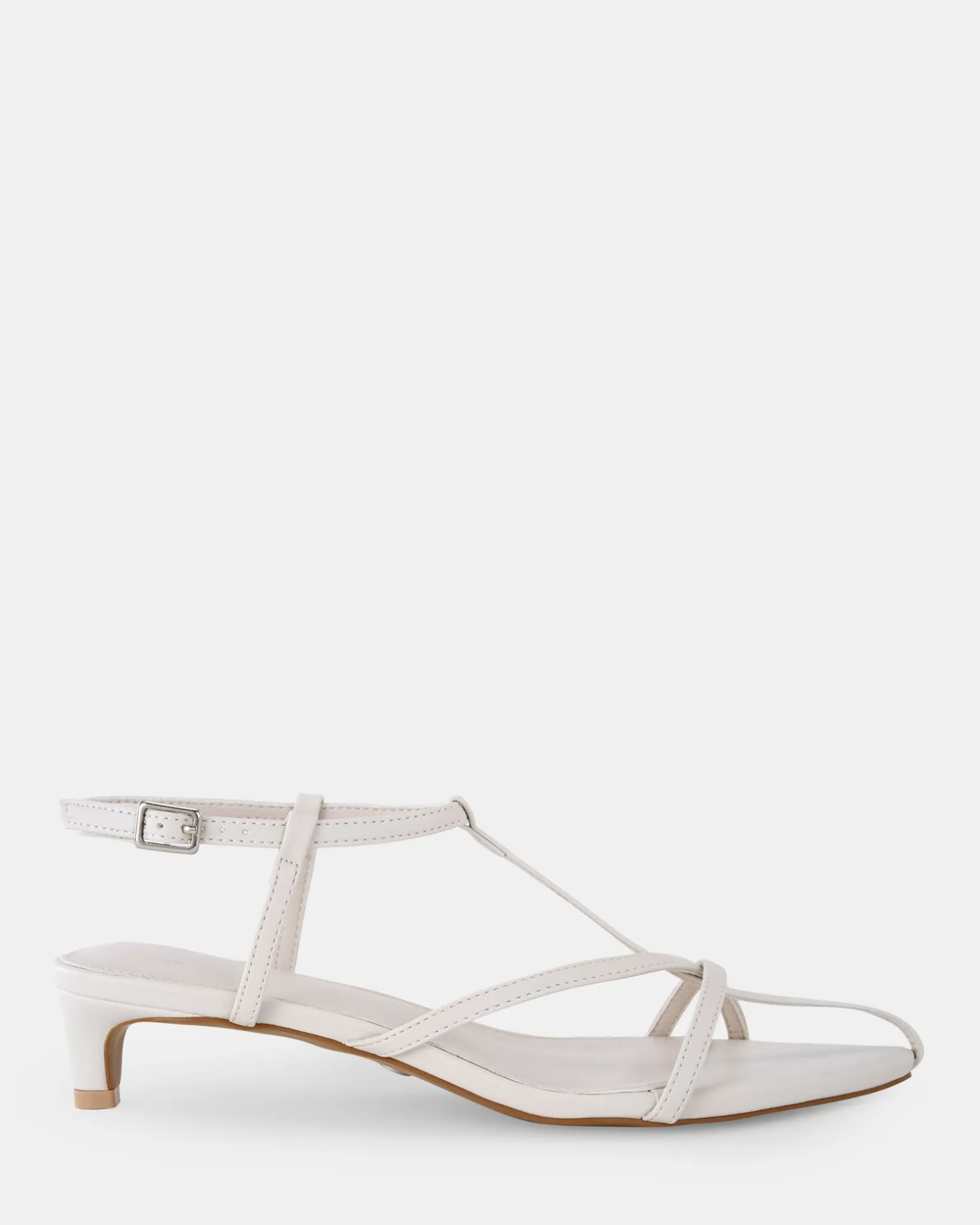 ZAGE CREAM Kitten Heels