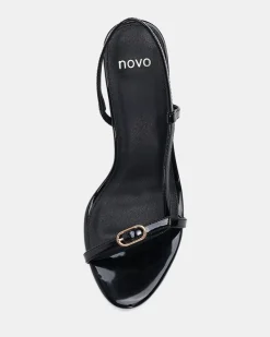 ZANDEE Black Patent High Heels