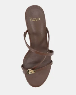 ZANTE MILK CHOCOLATE Mules
