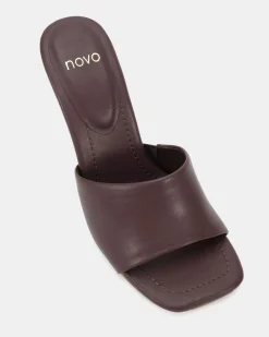 ZAYIN MILK CHOCOLATE Mules
