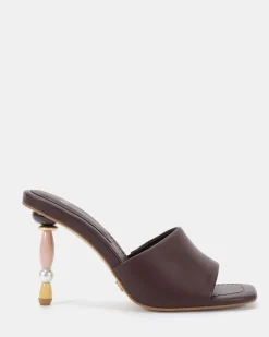 ZAYIN MILK CHOCOLATE Mules