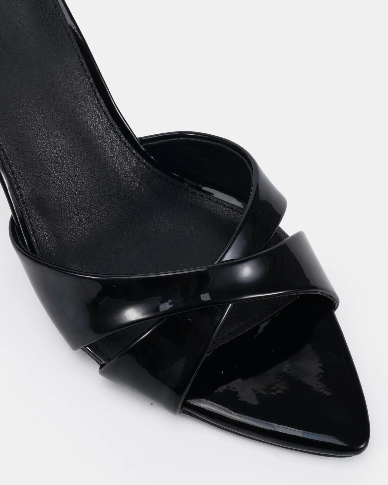 ZAYNA Black Patent High Heels