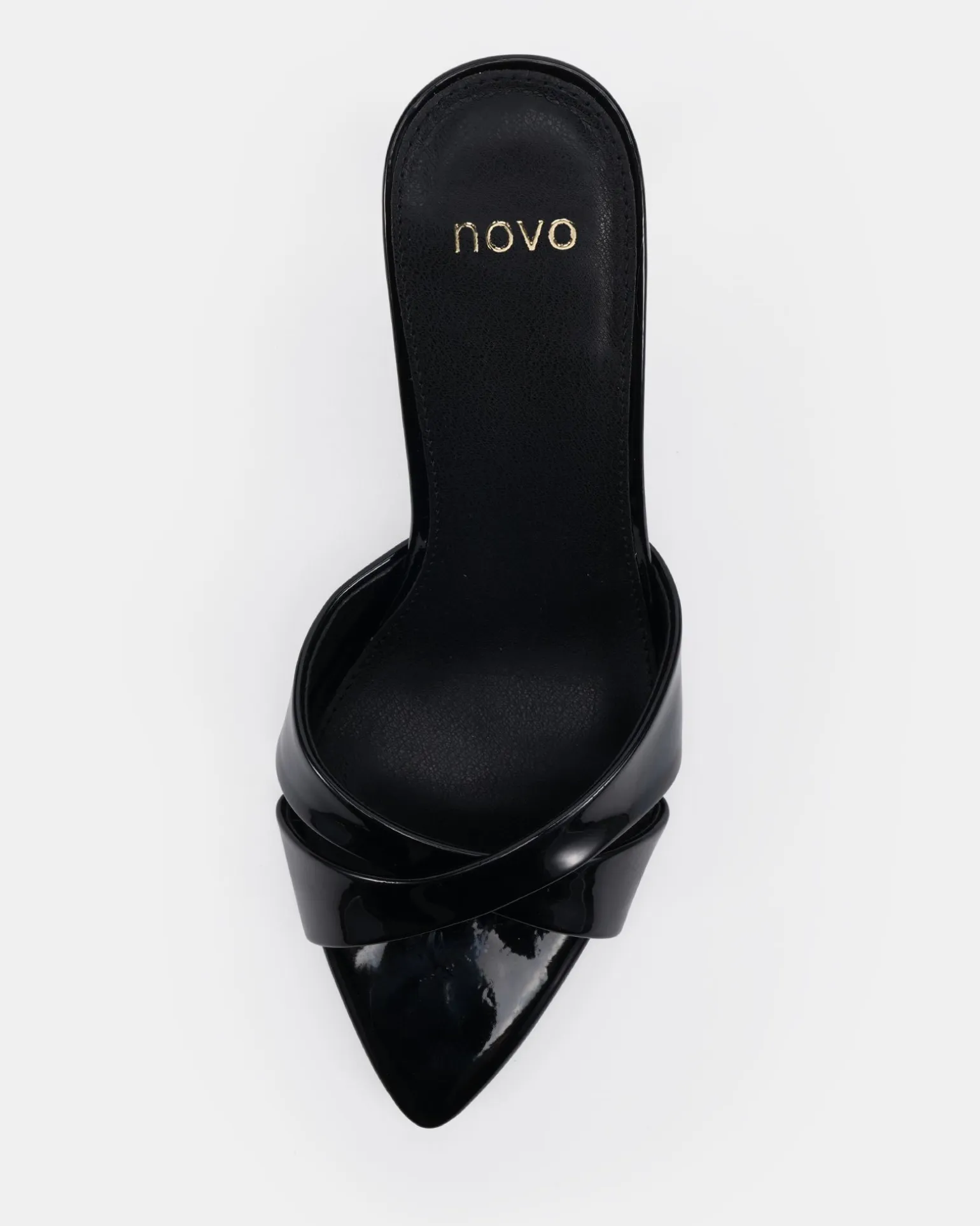 ZAYNA Black Patent High Heels