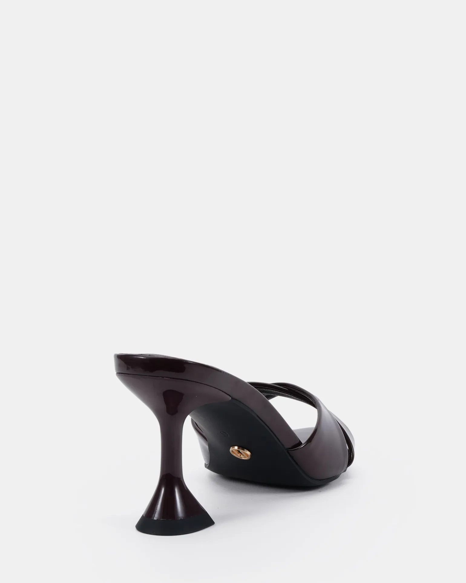 ZAYNA ESPRESSO PATENT High Heels