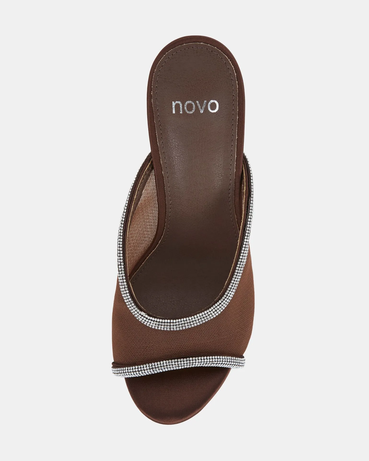 ZEMMA BROWN Open Toe Heels