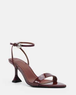 ZIBIT PLUM PATENT High Heels