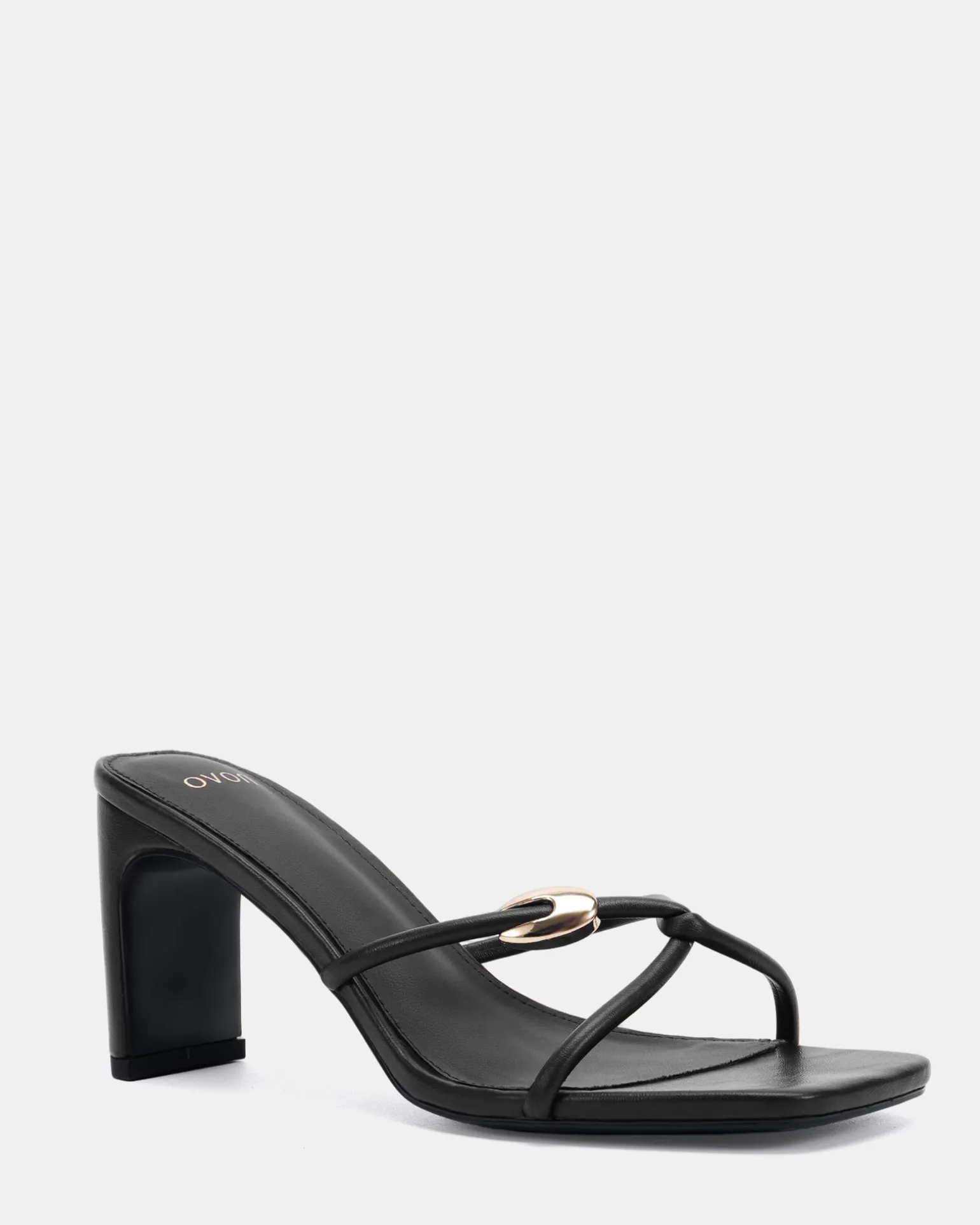 ZINGY BLACK Mules