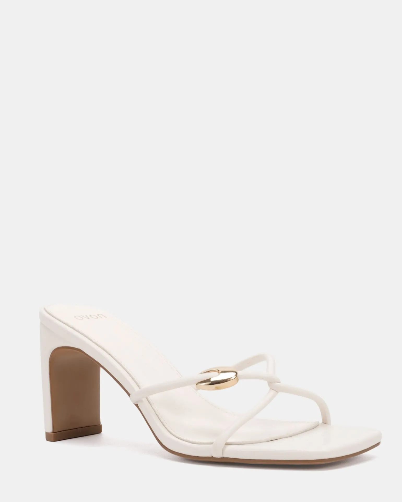 ZINGY WHITE Mules