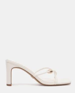 ZINGY WHITE Mules
