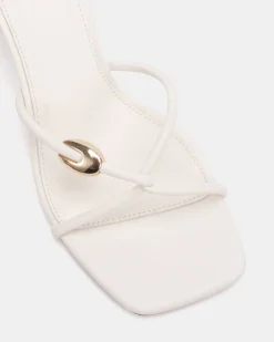 ZINGY WHITE Mules
