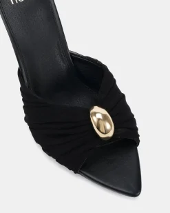 ZOFIA BLACK Mid Heels