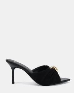 ZOFIA BLACK Mid Heels