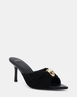 ZOFIA BLACK Mid Heels
