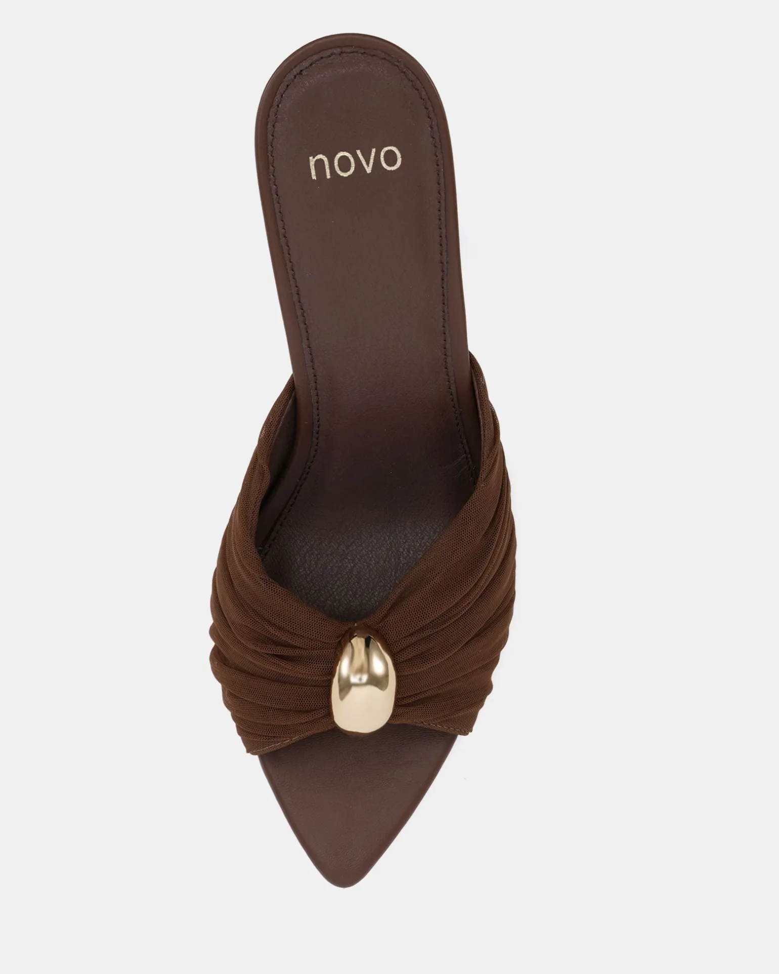 ZOFIA MILK CHOCOLATE Mid Heels