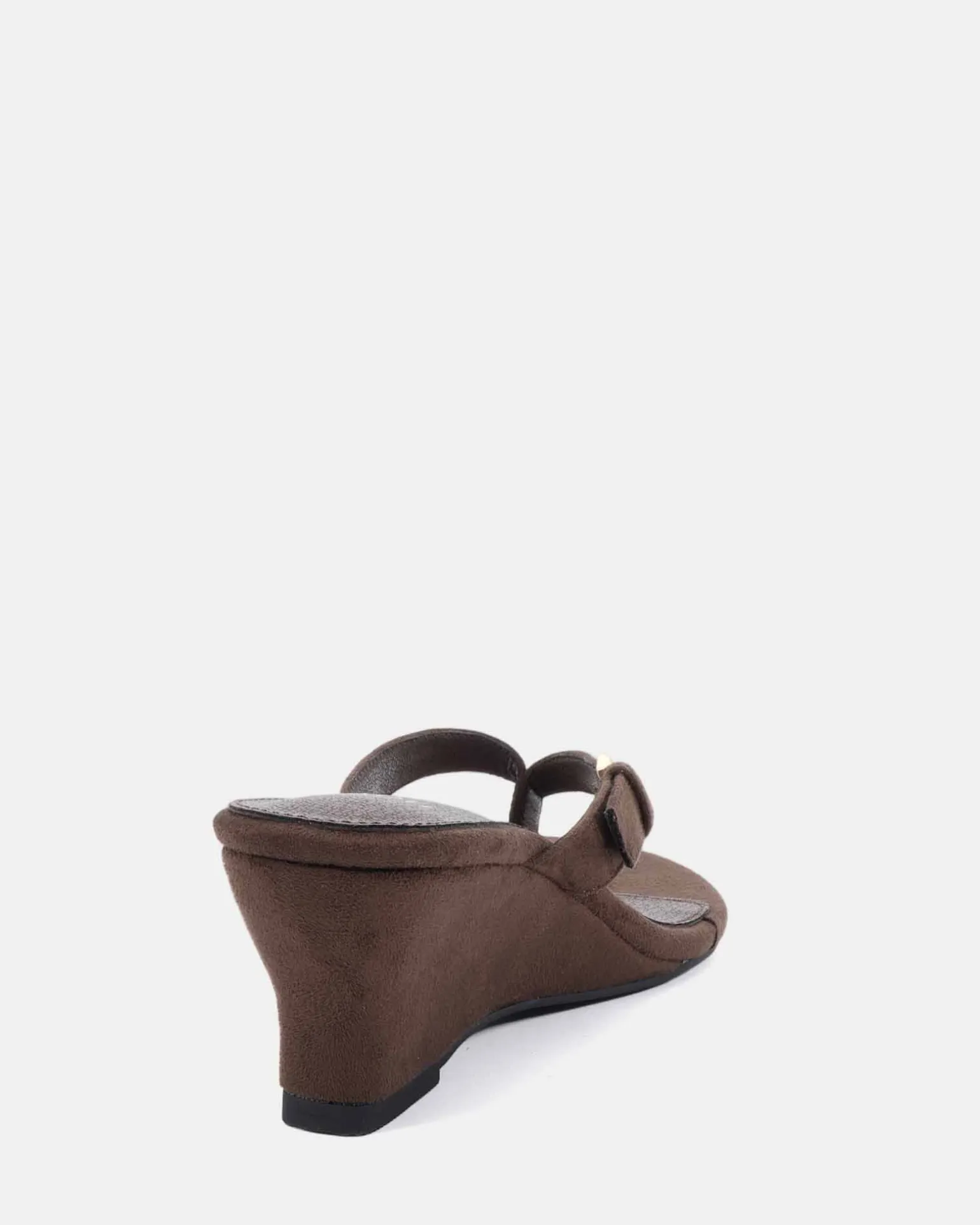 ZOPE ESPRESSO SUEDE Wedge Heels