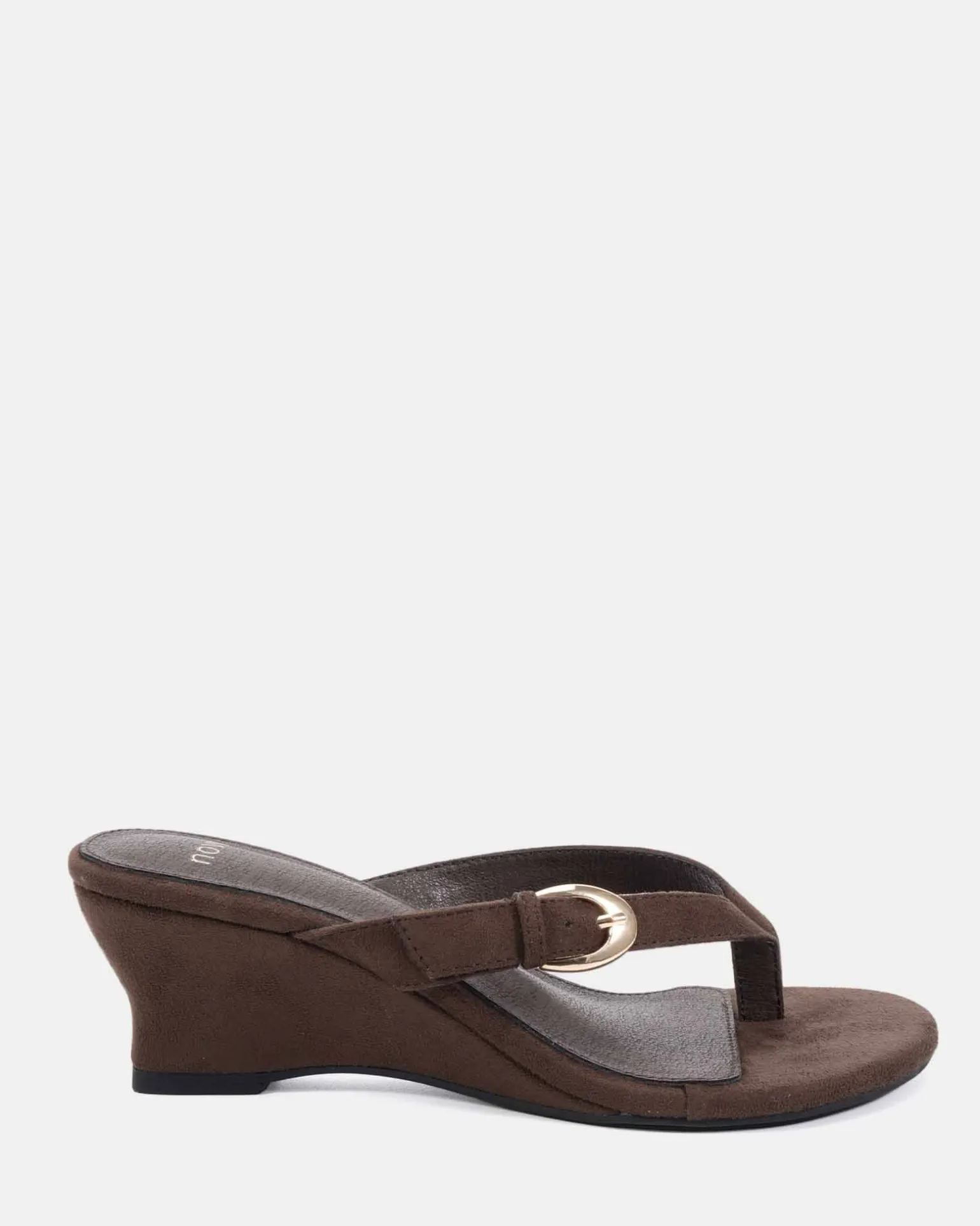 ZOPE ESPRESSO SUEDE Wedge Heels